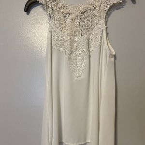 Blu planet lace tank